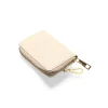 killie mini beige leather wallet side