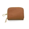 killie mini camel leather wallet