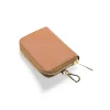 killie mini camel leather wallet side