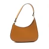 moon camel shoulder leather bag back