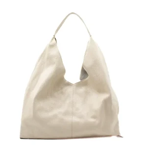 sahara beige shopper leather bag