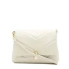 serena beige leather shoulder bag leather strap