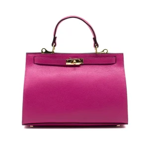 sophia-fuschia-leather-handbag