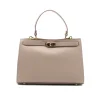 sophia nude leather handbag