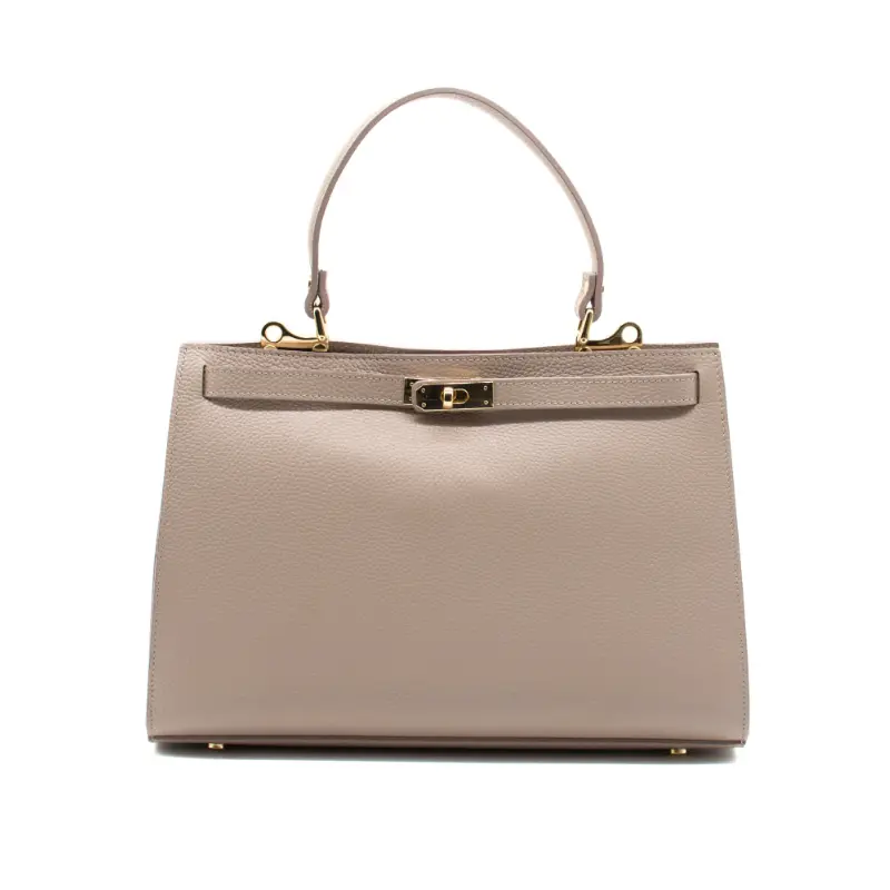 sophia nude leather handbag