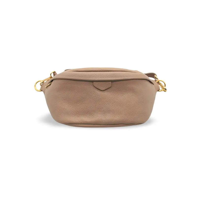 Bum Bag Taupe Leather Bag