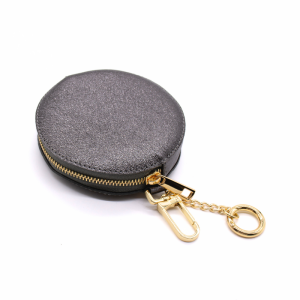 circle-metal-gray-leather-coin-purse