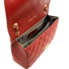 classic m red shoulder leather interior gold personalization