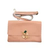 enchanted salmon clutch bag strap