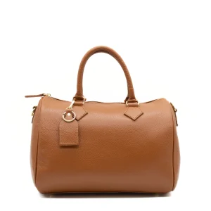 katy camel leather handbag