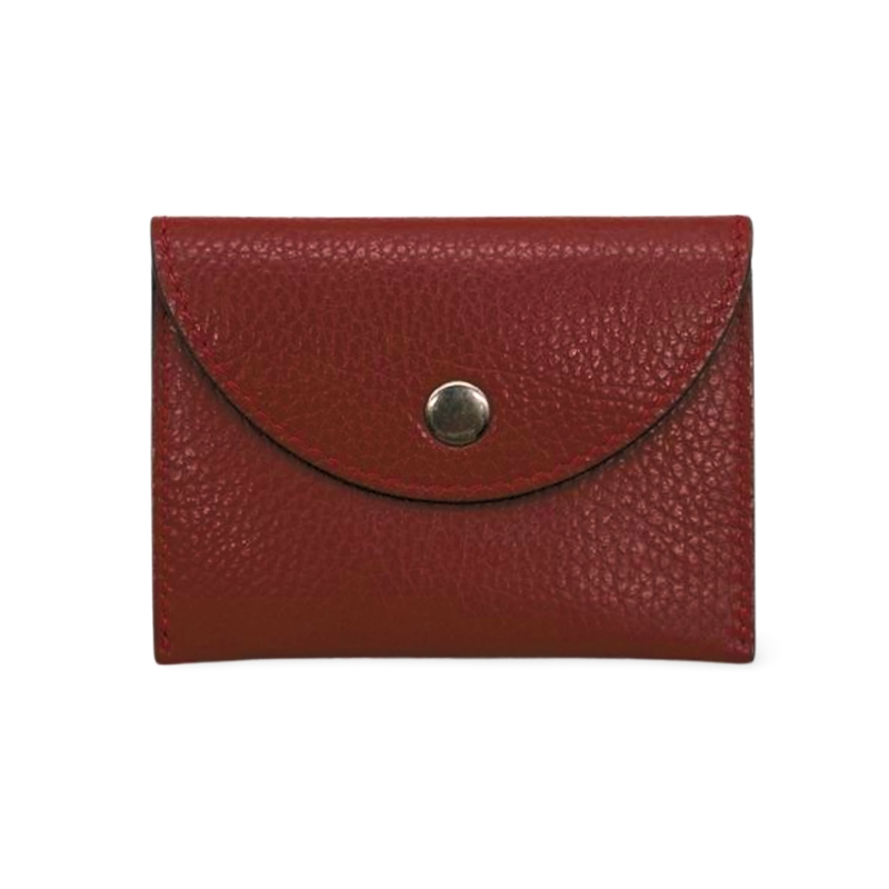 katy s bordeaux card holder leather wallet