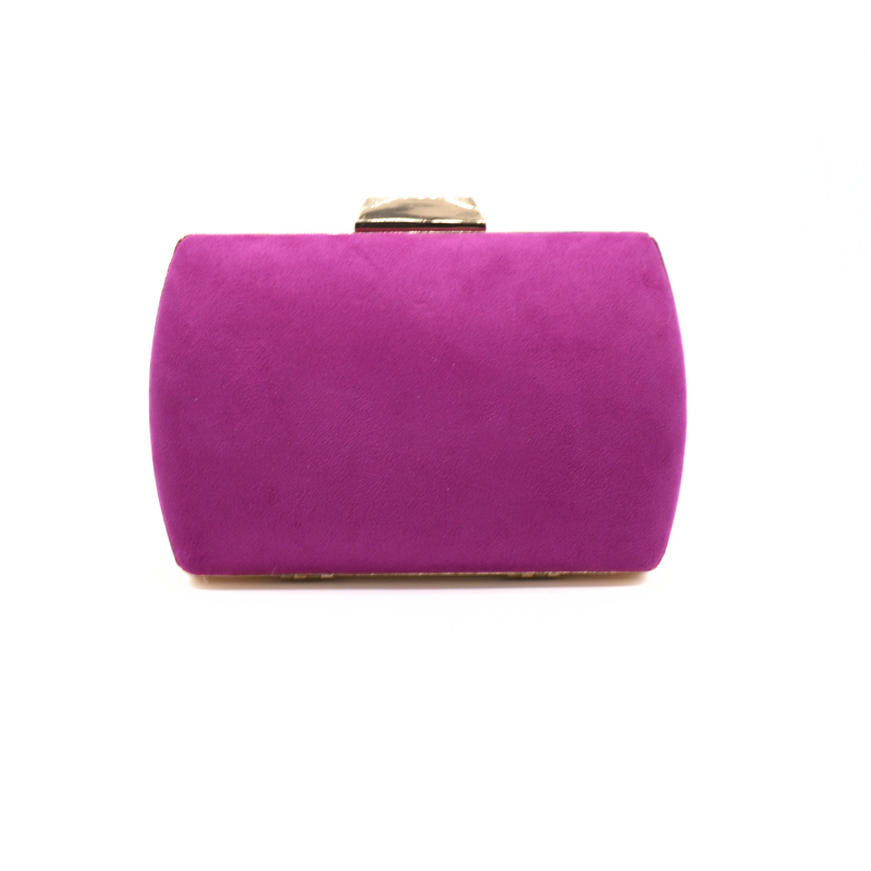 Leafwhisper Magenta Clutch Bag MITI