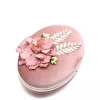 peony pink clutch bag