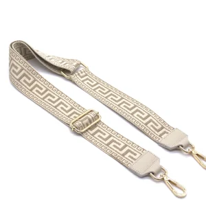 egypt beige guitar bag strap side