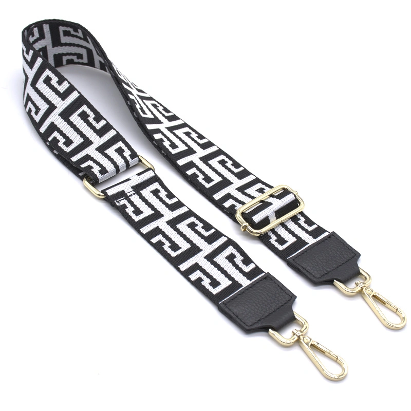 geo black guitar bag strap side