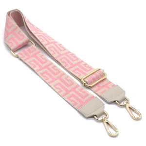 geo-pink-guitar-bag-strap