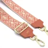 morocco orange guitar bag strap gold