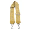 spot yellow guitar bag strap