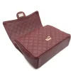 classic xl bordeaux shoulder bag layed