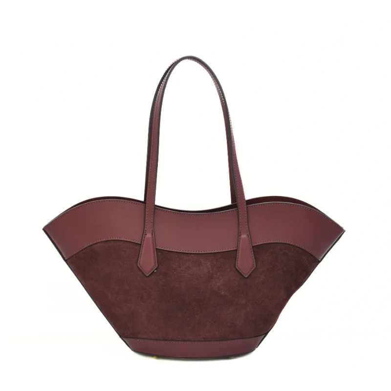 Laura Bordeaux Mala de Ombro em Pele Laura Bordeaux Mala de Ombro em Pele