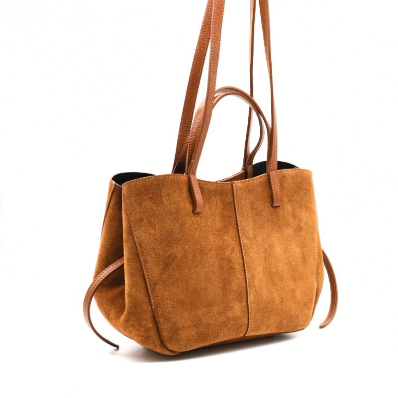 Camel color handbags leather sale