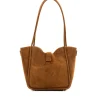 Parfait Tote Bag Camurça Camel costas