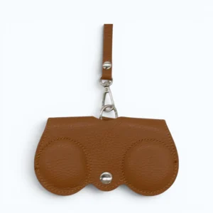 camel-leather-sunglasses-casess Owl Caixa de Óculos Camel em Pele
