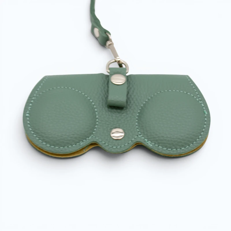 green-leather-sunglasses-case-back green leather sunglasses case back