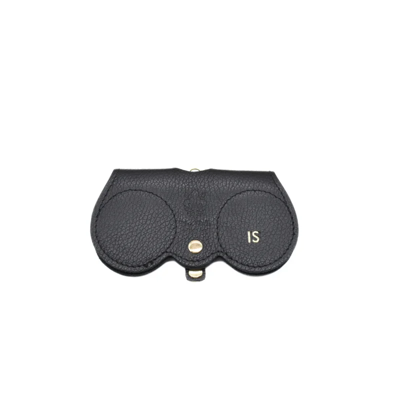 owl-black-sunglasses-case-personalized owl gold personalization