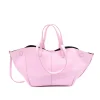 mag pink leather handbag