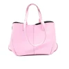 mag pink leather handbag closed