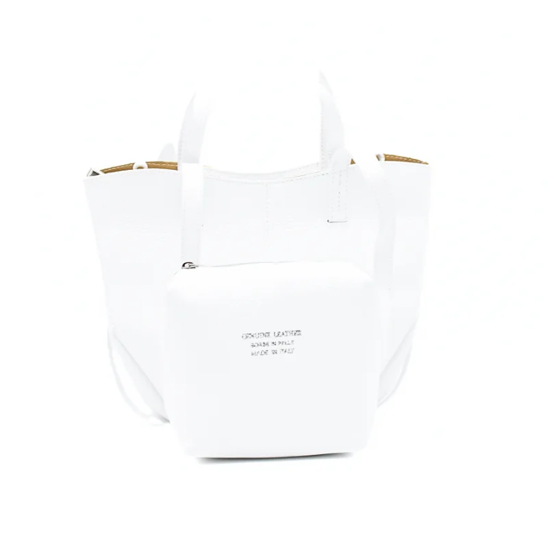 mag white leather handbag interior bag mag white leather handbag interior bag