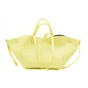 mag yellow leather handbag