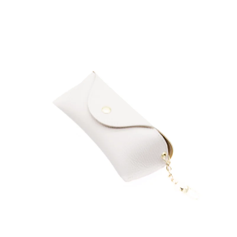 beige leather glasses case beige leather glasses case