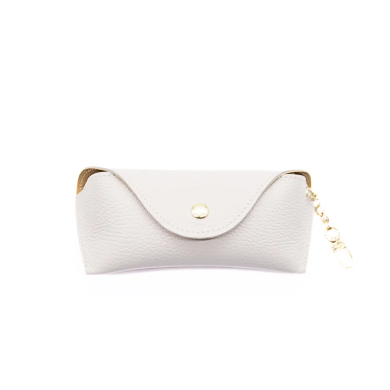beige leather glasses case beige leather glasses case