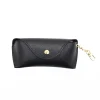 black leather glasses case