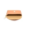 camel leather glasses case interior