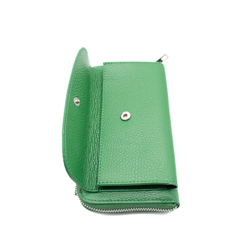 festival-leather-green-crossbody-bag-side Festival leather green crossbody bag side