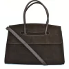 Anita Dark Brown Suede Leather Handbag strap Anita Dark Brown Suede Leather Handbag strap