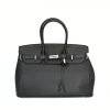Mary black leather handbag Mary black leather handbag