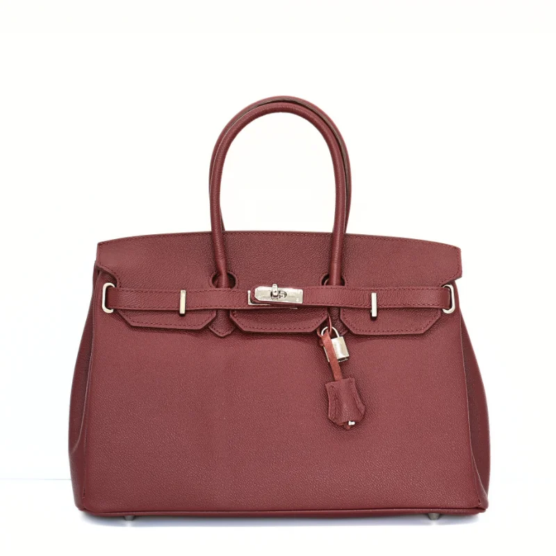Mary bordeaux leather handbag Mary bordeaux leather handbag