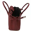 Mary-bordeaux-leather-handbag-opened Mary bordeaux leather handbag interior