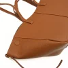 mag camel leather handbag details mag camel leather handbag details