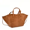 mag camel suede leather handbag mag camel suede leather handbag