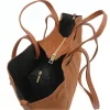 mag camel suede leather handbag zipper interior mag camel suede leather handbag zipper interior