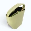 Flow Pistachio Green Leather Handbag interior