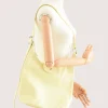 Love Butter Yellow Tote Leather Bag shoulder