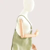 Love pistachio green Tote Leather Bag shoulder