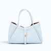 Marge Baby Blue Leather Handbag