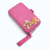 fleur d or clutch pink clutch side